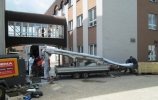 oprava kanalizace DN 600/900 – 54 m technologií UV Liner v Kladně