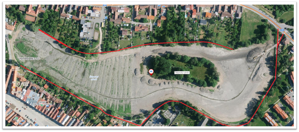 Telč situace