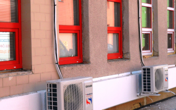 Klimatizace, kancelář KPB Intra