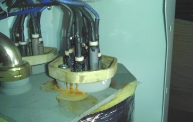 Roztavené topné těleso